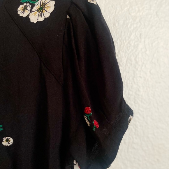 Free People Dream Girl Lace Up Strawberry Dress - Picture 9 of 9